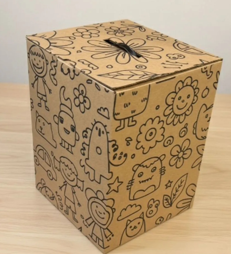 Детский пуфик для рисования