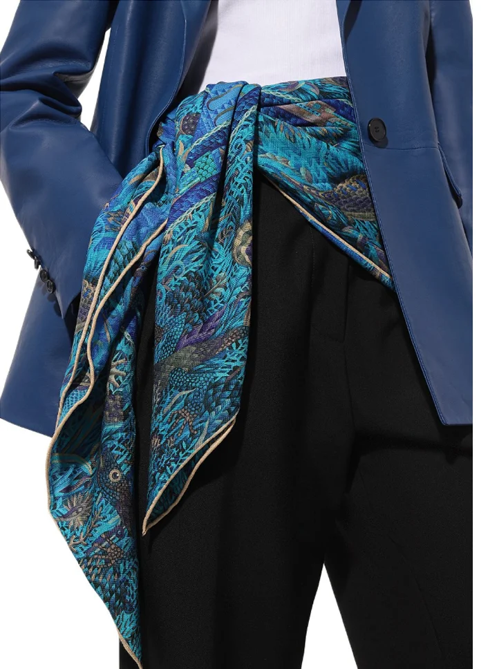 Платок кашемировый Ночная Саванна