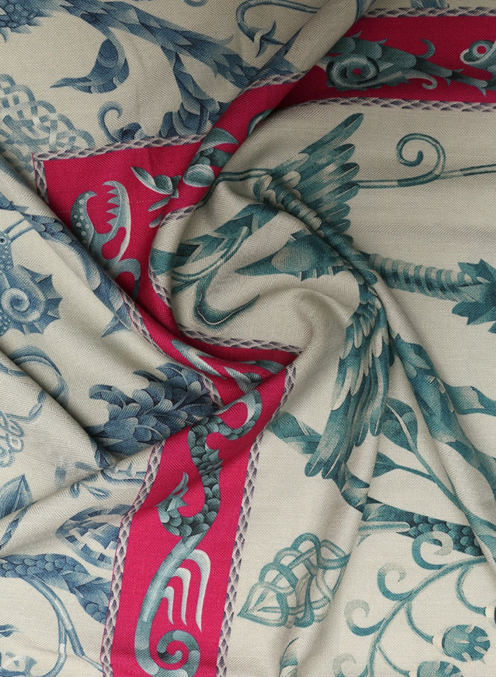 Платок кашемировый Ля-Муррия в сером