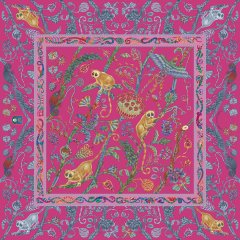 Платок кашемировый Ля-Муррия в розовом