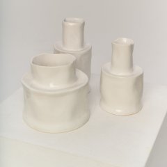 Сет белых ваз