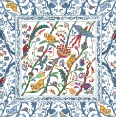 Платок кашемировый Ля-Муррия в белом