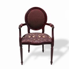 Стул Медальон с подлокотниками Лувр