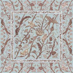 Платок кашемировый Ля-Муррия голубая бронза