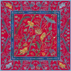 Платок кашемировый Ля-Муррия в красном