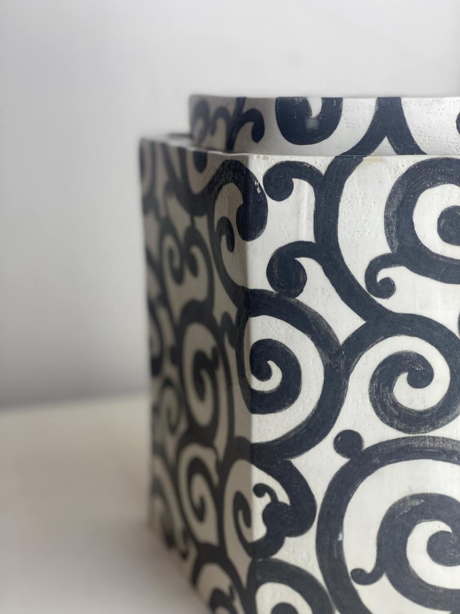 Банка Ромб с узорами